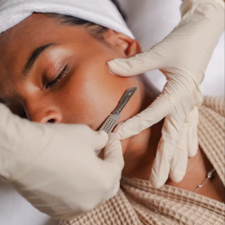 Dermaplaning Facial at Soft Glow by Emily